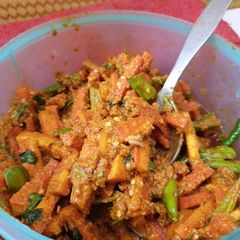 Gajar ka achar, A picture of Gajar ka achar,.
