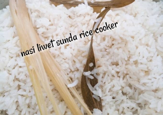 Nasi liwet Sunda rice cooker 