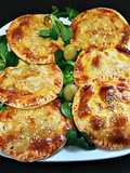 Obleas rellenas al horno