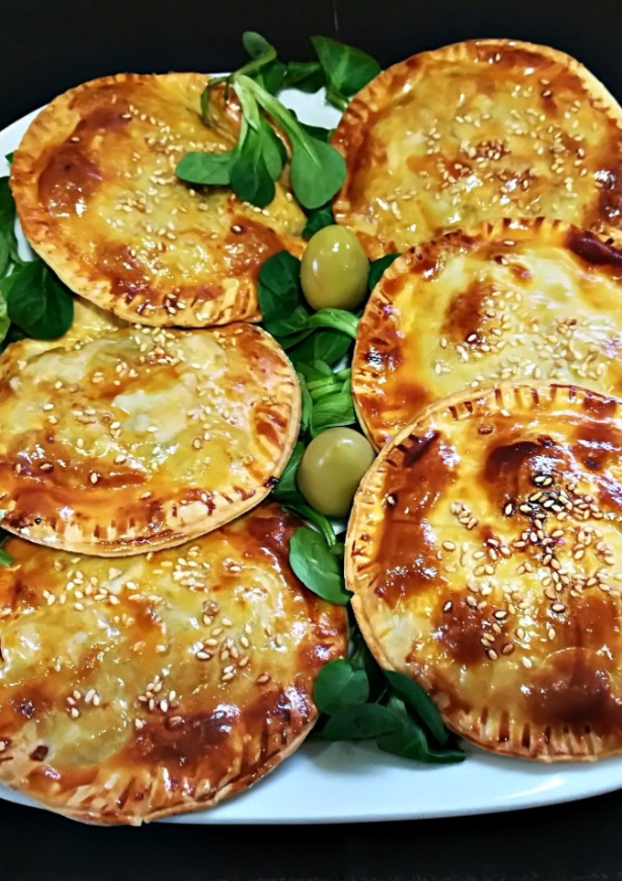 Una foto de Obleas rellenas al horno