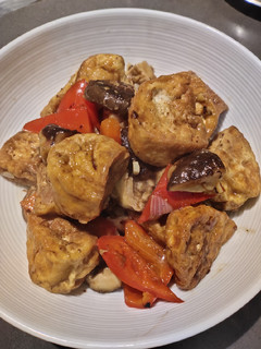 A picture of Sauteed Tofu.