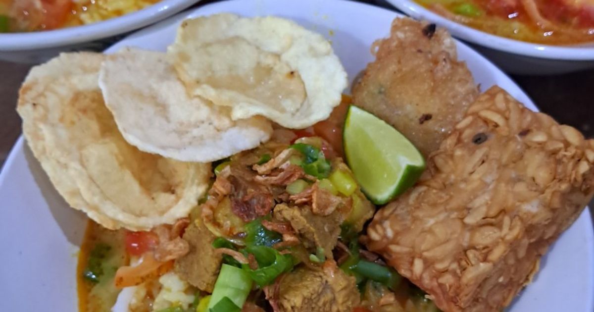 Soto Tangkar Daging Sapi