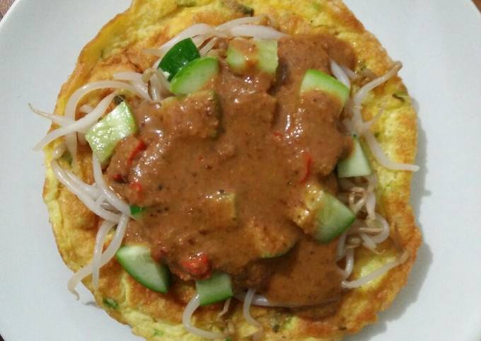 Cara termudah bikin Tahu Telur Bumbu Kacang Khas Kota Malang  nikmat