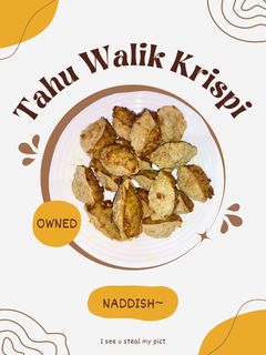 Foto resep Tahu Walik Krispi
