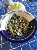 Sgombro in insalata con finocchietto