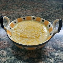 A picture of Kaddu ki kheer.