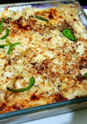 A picture of Lasagna.