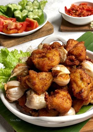 Foto resep Ayam Goreng Bawang Putih khas Batam