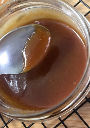 Une photo de Caramel beurre salé vegan