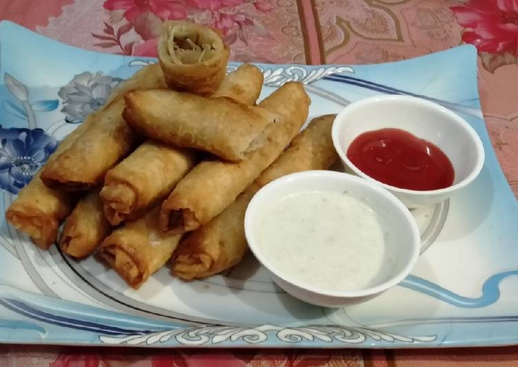 Recipe of Quick Spring rolls | The Best Food|Easy Recipes for Busy Familie