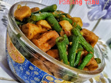 Tumis Kacang Panjang Tahu