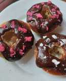 Donuts🍩 con masa de bizcocho caseros🍩🍫🍯