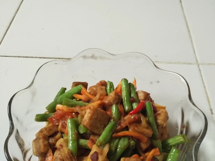 Langkah Mudah untuk Membikin Resep  Tumis Buncis Tempe daging cincang ala Ucchu yang Lezat, Sempurna