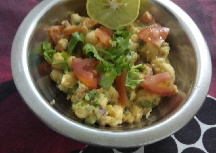 Masala chana chaat