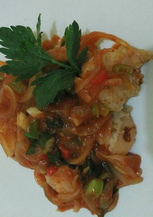 Foto resep Udang saus padang