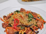 Gambar japchae sapi