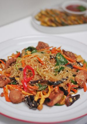 Foto resep Japchae Shirataki