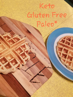 A picture of KETO Belgium Waffles.