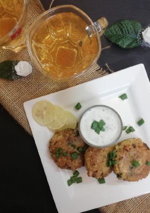 A picture of Parsi style mutton kabab.