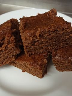 Una foto de Bizcocho de cacao sin huevo