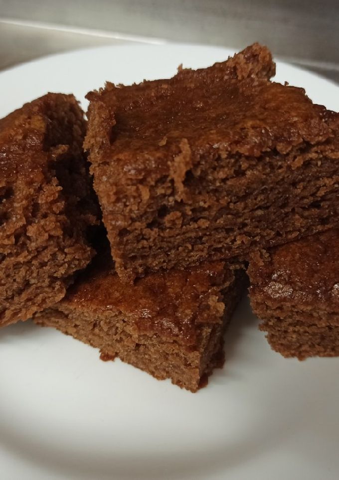 Una foto de Bizcocho de cacao sin huevo