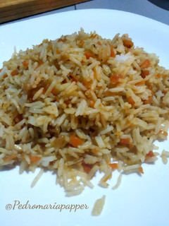 Una foto de Arroz basmati con verduras (Thermomix)