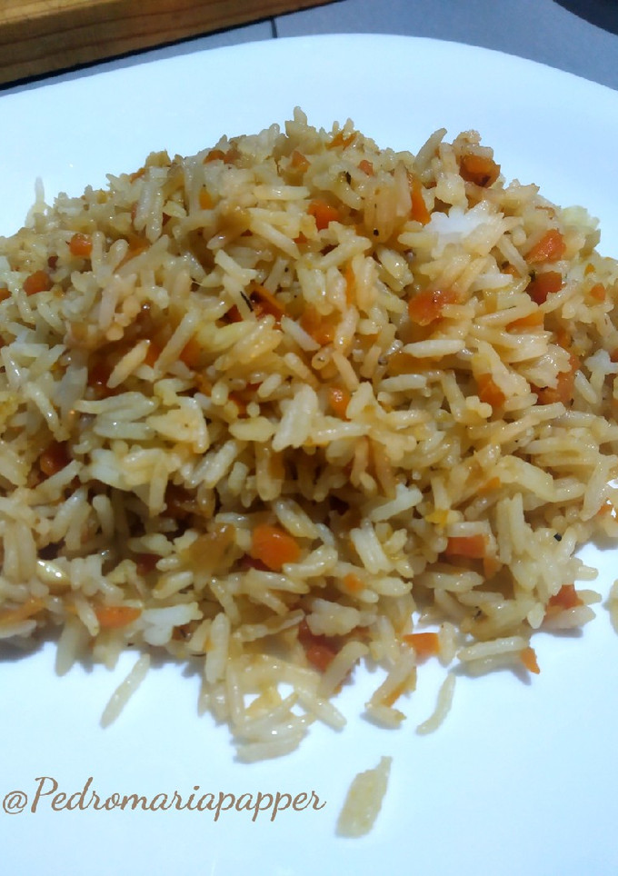 Una foto de Arroz basmati con verduras (Thermomix)