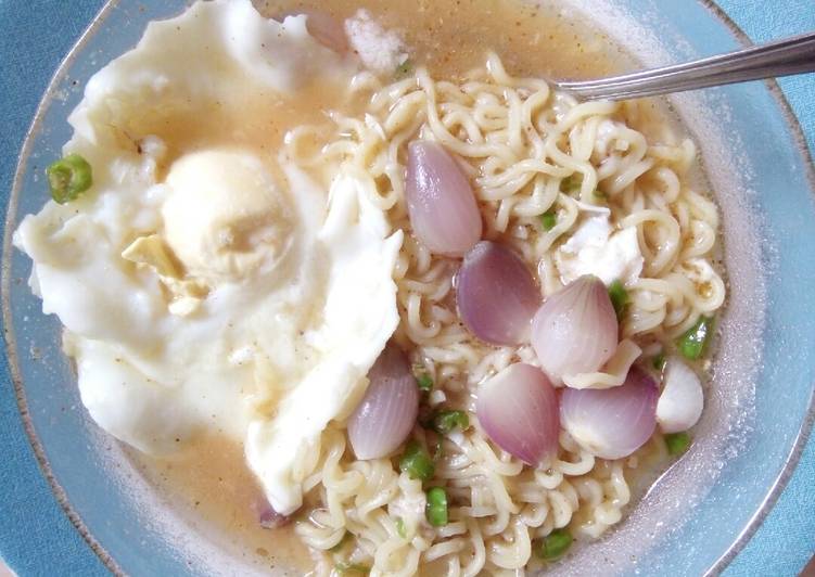 Resep: Mie rebus indomie bawang merah Bunda Pasti Bisa