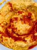Hummus de calabaza + tahini casero