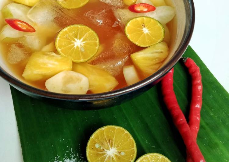 Resep Es Manisan Rujak Segar, Enak