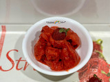 سوربه (بستنی یخی) توت فرنگی🍓 strawberry sorbet