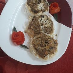 A picture of Masala puttu.