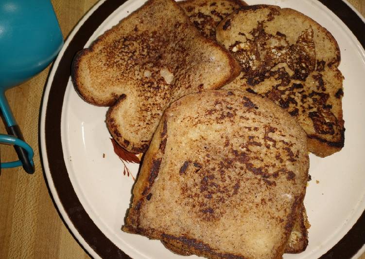 Steps to Prepare Homemade French toast