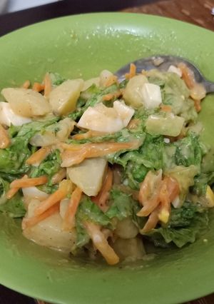 Foto resep Salad Sayur Sederhana