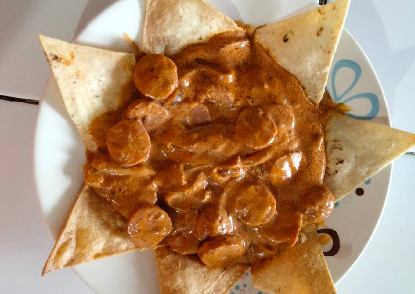 Salchichas enchipotladas🌶️🔥