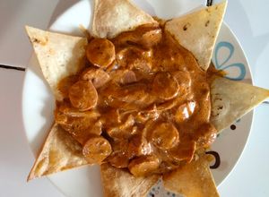Una foto de Salchichas enchipotladas🌶️🔥