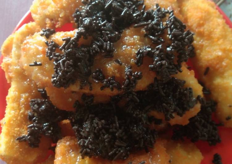 Pisang goreng crispy sederhana