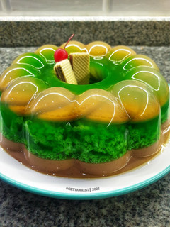 Foto resep Puding Regal Lumut Cokelat