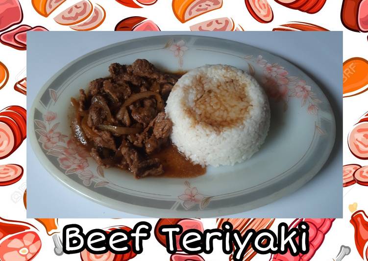 Resep Beef teriyaki simple mudah dan murah Anti Gagal