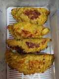 Empanadas de plátano maduro con queso blanco