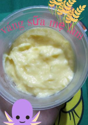 Hình của món Váng sữa mẹ làm.