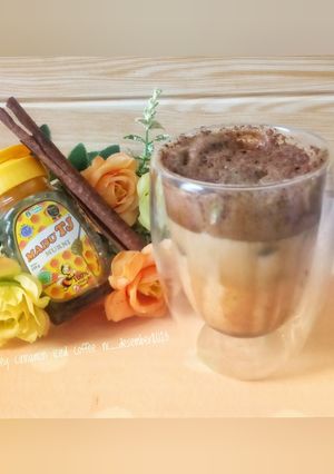 Foto resep Honey Cinnamon Iced Coffee