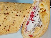 Una foto de wraps de pollo