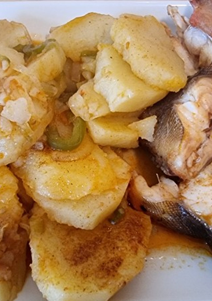 Una foto de Caldeirada de Escarapote (Cabracho)