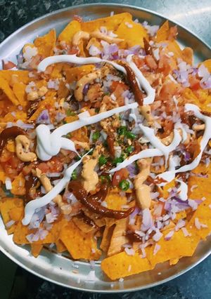 A picture of Creamy Nachos.