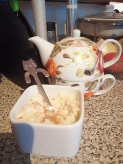 Una foto de Arroz con leche chileno