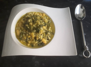 Foto principal de Arroz empedrado con acelgas