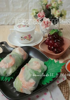 Foto resep Vietnamese Spring Rolls