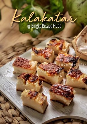 Gambar Kalakatar @ Bingka Kelapa Muda