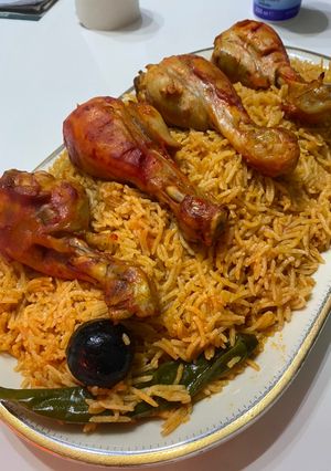 صورة لوصفة كبسة دجاج